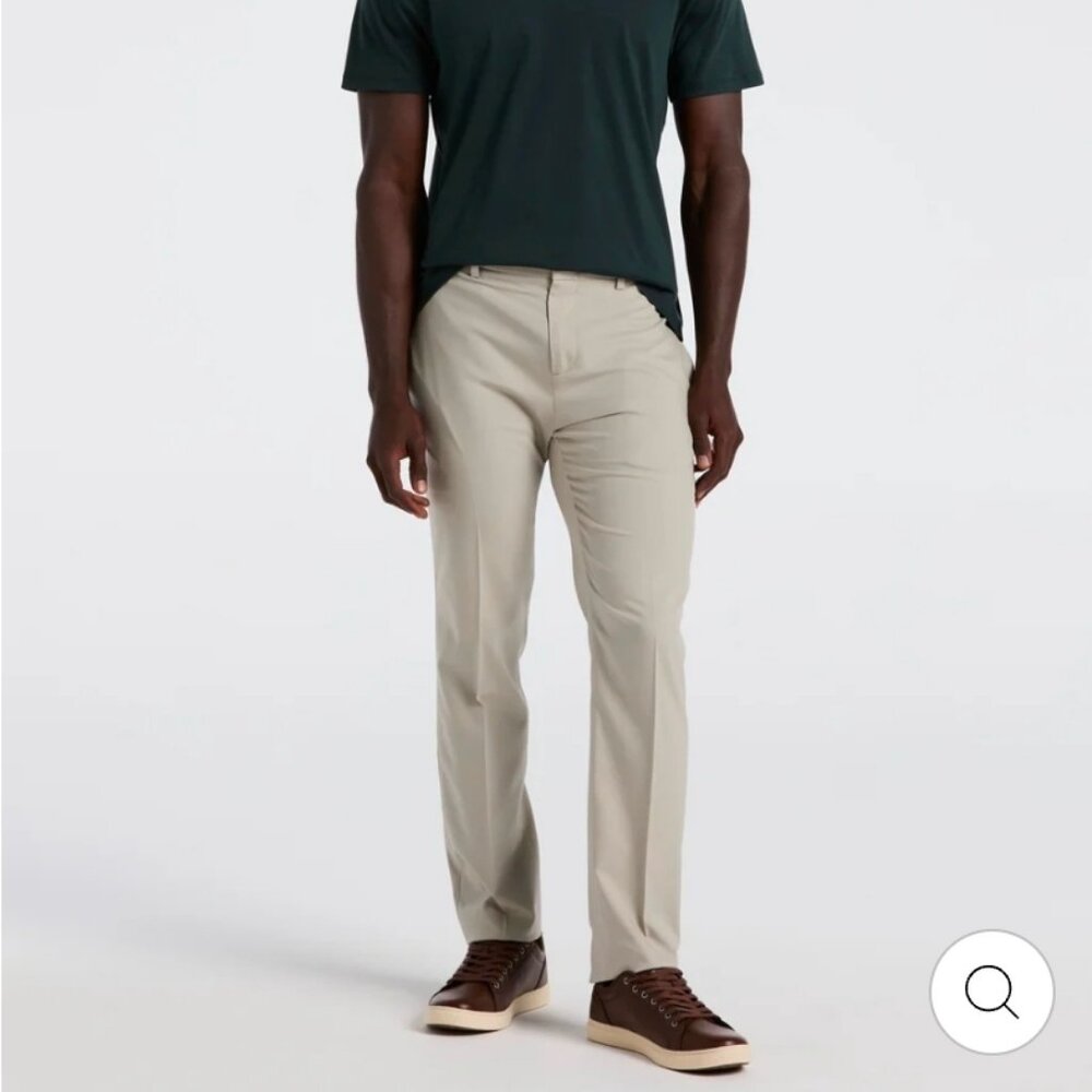 Slim Fit Tech Portfolio Dress Pant Perry Ellis Men's